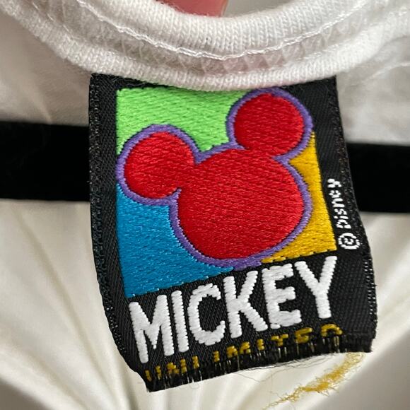 Y2K Vintage Disney 2X Mens tank top white beach Emerald Isle. NC nautical summer - Picture 5 of 8